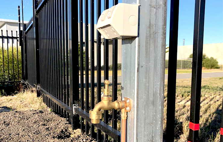 Power and Water available